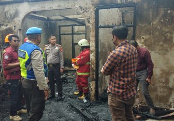 Rumah Bulatan dilalap Sijago Merah Satu Orang Hangus Terbakar