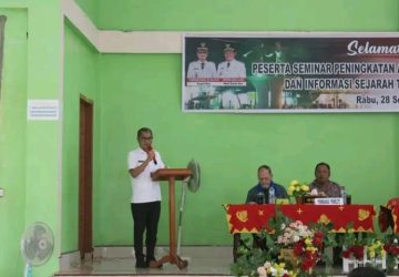 Bupati Nias Gelar, Buka Secara Resmi Seminar Peningkatan Informasi Sejarah Keturunan Tuada Ho dan Siofatanomo Wilayah Kabupaten Nias
