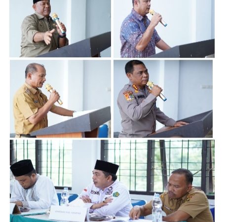 Beberapa Pihak Melakukan Rapat Terkait Pembangunan Rumah Ibadah Gereja di Lingkungan SPN Polda Riau Tambang