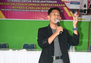 Dispersip Tuan Guru Haji Ahmad Bengkalis Gelar Pelatihan Public Speaking