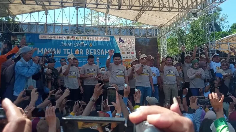 Pemprov Jateng gelar Gerakan Makan Telur Bersama cegah stunting