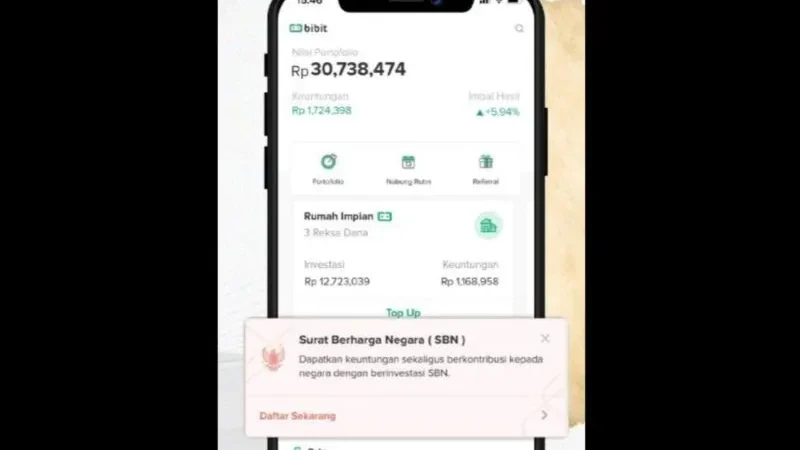 Pemerintah rilis ORI022, Bibit: Bisa jadi opsi investasi yang stabil