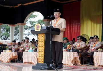 Jadi Irup HUT Pramuka Ke-61, Bupati HM Wardan Berharap Jadi Momen Mengabdi Tanpa Batas Bangun Ketangguhan Bangsa