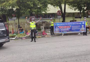 Jelang Pelaksanaan Operasi Zebra Lancang Kuning 2022, Polresta Pekanbaru Gencar Lakukan Sosialisasi