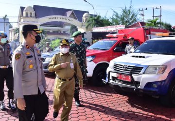 Bupati Bengkalis Hadiri Apel Gelar Pasukan Operasi Lancang Kuning, Masyarakat Di Himbau Patuhi Aturan Lalu Lintas