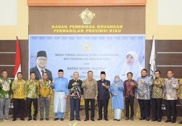 Wakil Ketua I DPRD Kab. Bengkalis Syahrial Hadiri Serah Terima Jabatan Kepala BPK