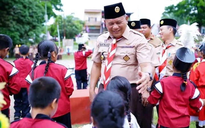 Puluhan Pimpinan Regu Ikuti Dianpinru 2022 Kwarcab Muba