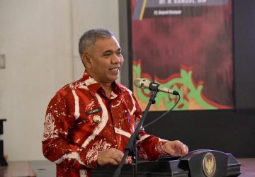 Bupati Kampar : Bangun Negeri, Ciptakan Sinergitas dan Kemitraan Antara Pemerintahan Desa dengan Media Massa