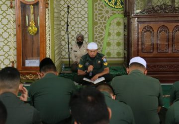 Prajurit dan PNS Kodam XII/Tpr Peringati Maulid Nabi Muhammad SAW 1444 H