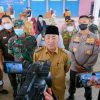 Pj Bupati Apriyadi, Dandim 0401  dan Kapolres Pantau Langsung Pilkades Serentak di Muba