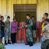 Peduli Kasih, Satgas Yonif 126/KC Sumbangkan Kursi ke Gereja di Wilayah Perbatasan