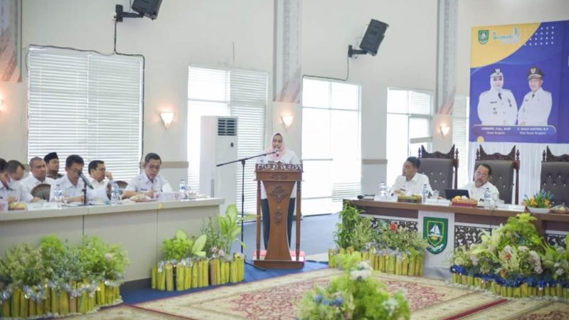 Bupati Bengkalis Kasmarni Sambut Baik dan Apresiasi Kepada Tim Monitoring dan Supervisi KPK RI