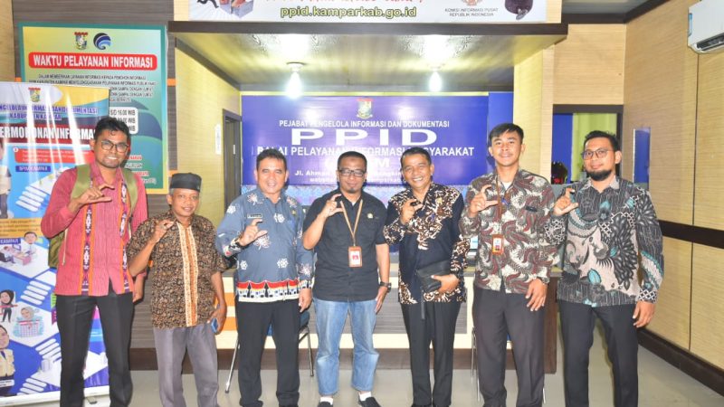 Desa Pulau Gadang, Ikuti Kegiatan Evaluasi Apresiasi Keterbukaan Informasi Publik Desa Tingkat Nasional tahun 2022.
