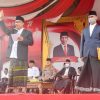 Ratusan Santri Mengikuti Upacara Peringatan Hari Santri Nasional  di Lapangan Tugu Bengkalis