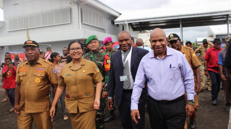 Satgas Yonif 132/Bima Sakti Pada Tugas Operasi Pamtas RI-PNG