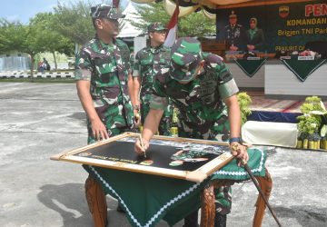 Danrem 031/Wira Bima Kunker ke Makodim Bengkalis