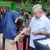 Pencanangan Gerakan Nasional Aksi Bergizi, Pj Bupati Kampar Laksanakan Perdana di Ponpes Mualimin