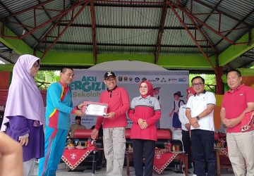 Cegah Stunting, Program Gema Penting Diluncurkan dalam Kegiatan Gerakan Nasional Aksi Bergizi Kab. Tanggamus