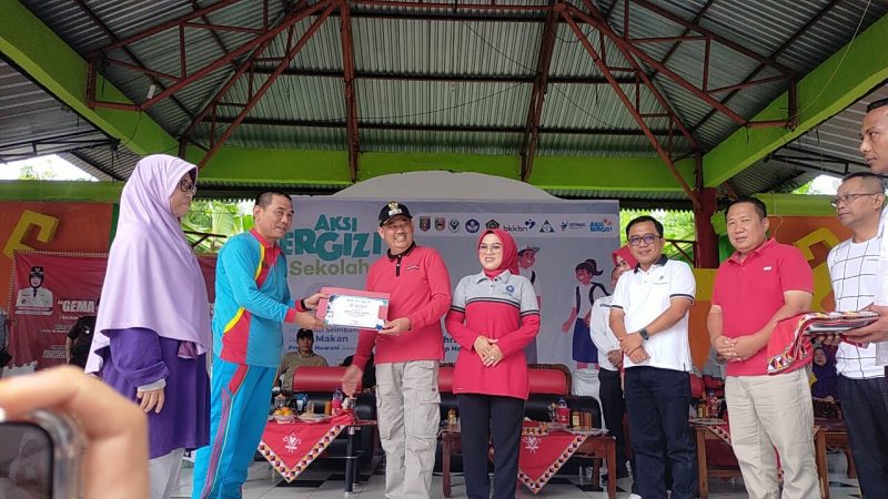 Cegah Stunting, Program Gema Penting Diluncurkan dalam Kegiatan Gerakan Nasional Aksi Bergizi Kab. Tanggamus