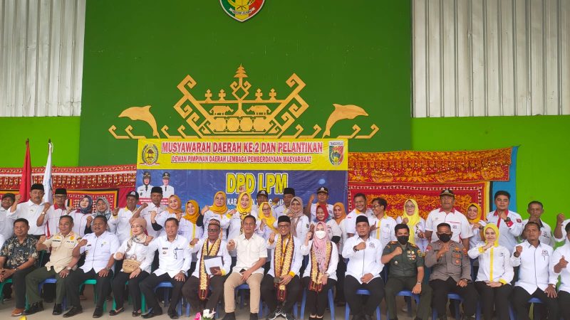 Aklamasi Musda ke-2, Kurnain Terpilih Ketua LPM Tanggamus