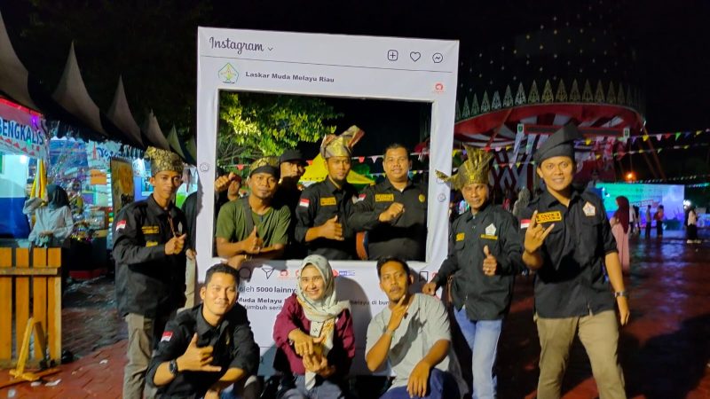 Laskar Muda Melayu Riau ikut serta mensukseskan “expo tentang anti narkoba dikalangan pemuda”