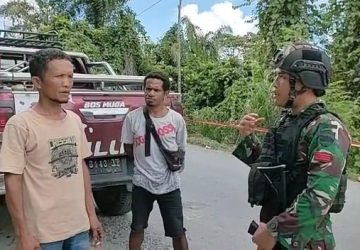Aksi Cepat Tanggap Satgas Pamtas Yonif 132/BS Menyelamatkan Anak Tenggelam