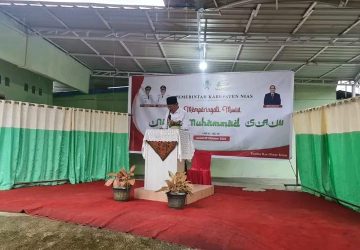 Wabup Nias Arota Lase, Hadiri Acara Peringatan Maulid Nabi Muhammad Saw Tahun 1444 H/2022 M di Kabupaten Nias Tahun 2022