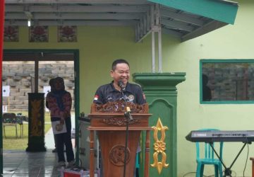 Semarakan HUT TNI ke-77 Tahun Yonif 141 AYJP Gelar Lomba Menembak Pistol Ekslusif