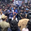Sutiaji temui ribuan Aremania kawal proses hukum tragedi Kanjuruhan