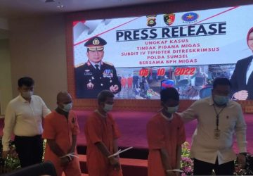 Tersangka Penjualan Tujuh Ton Solar Subsidi di Muara Enim Ditangkap