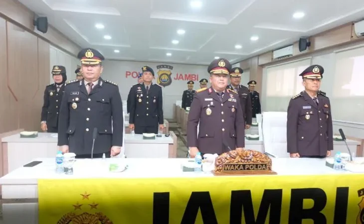 Wakapolda Jambi Ikuti Upacara Peringatan Hari Kesaktian Pancasila