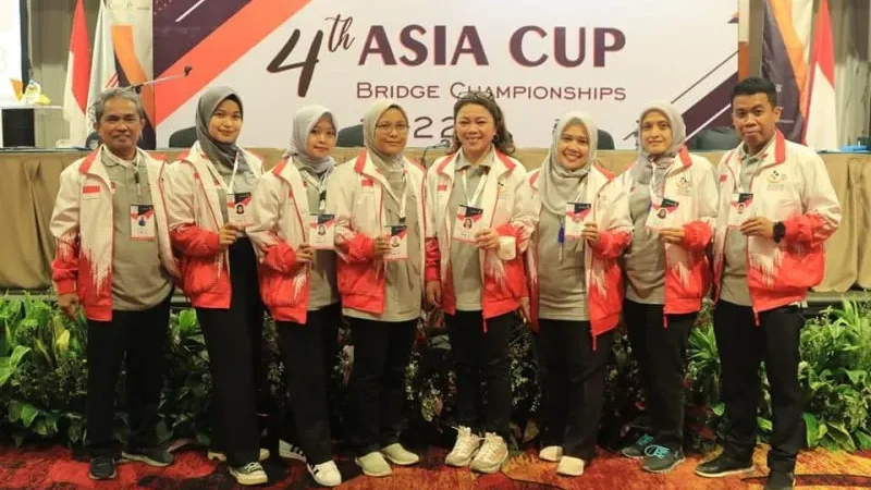 Dua Tim Indonesia Melaju ke Final Bridge Asia Cup 2022