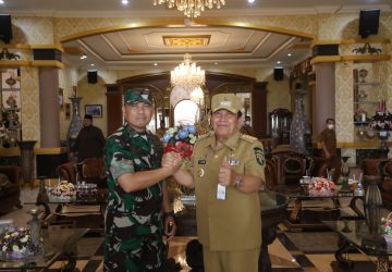 Kunker korem 031/WB Tinjau lokasi rencana tempat Makodim