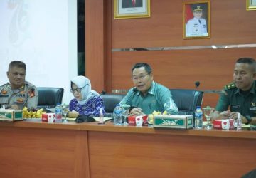 Asisten 1 Pimpin Rapat Pemantapan HUT Kabupaten Muara Enim ke-76