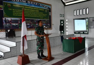 Sangat Diapresiasi, Dandim 0213/Nias Melakukan Kegiatan Peningkatan Kemampuan Apkowil