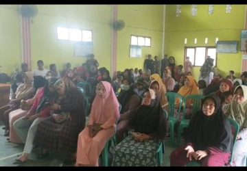 Masyarakat Sukamerna Geruduk Balai Pekon Tuntut SK BHP Palsu Keranah Hukum