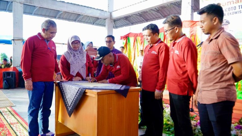 GIP dan IAITB Riau Membantu Pemkab Kampar Menghapus Kemiskinan Ekstrem