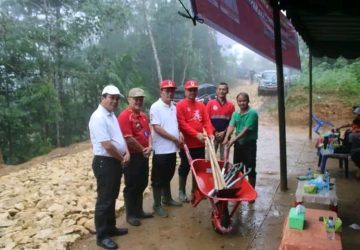 Wakil Bupati Nias Arota Lase, Mengikuti Pelaksanaan Bulan Bhakti Gotong Royong Masyarakat Kabupaten Nias Tahun 2022
