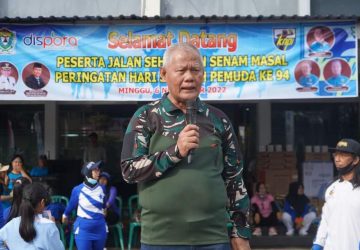 Gerak Jalan Santai Peringatan Sumpah Pemuda ke-94 Tahun di Kabupaten Muara Enim