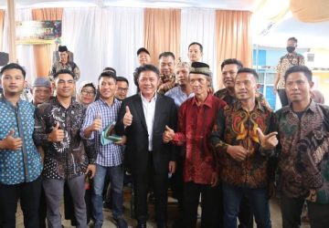 Gubernur Sumsel HD Resmikan PDAM Tirta Musi Kelurahan Talang Jambe Kecamatan Sukarame