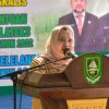 Bupati Kasmarni Meninjau Langsung Kegiatan Pencanangan Bokar Bersih