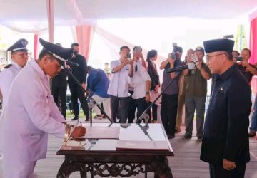 Lantik Langsung Kades Terpilih di Kecamatan Sungai Keruh