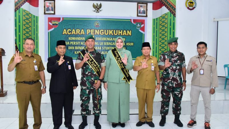 Bupati Bengkalis Kukuhkan Bapak Asuh Dan Bunda Asuh Anak Stunting