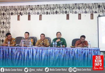 Diskominfo Dampingi BPS Rohul Lounching Website Desa Puo Raya SekaligusTutup Pembinaan Desa Cantik
