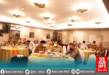 Bupati Rohul hadiri Rakor Pengendalian Inflasi Daerah secara virtual