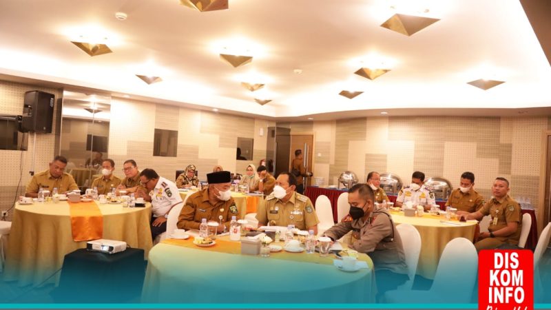 Bupati Rohul hadiri Rakor Pengendalian Inflasi Daerah secara virtual