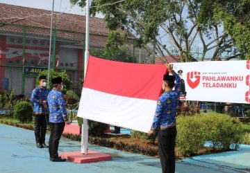 Lapas Muara Enim Gelar Upacara Peringatan Hari Pahlawan ke-77 Tahun 2022