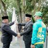 Pj Bupati Kampar Bersama Sekda Kampar Lepas Kontingen Atlet Kampar yang mengikuti Porprov X di Kuansing