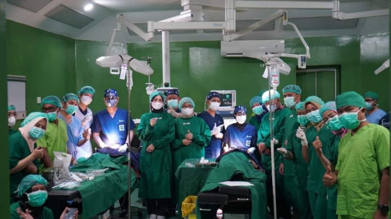 Hari Jadi Kabupaten Muara Enim ke 76 Dan HKN ke-58 RSUD M. Rabbain Gelar Operasi Gratis Penyandang Bibir Sumbing Dan Langit Sumbing