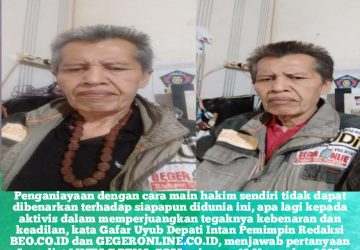 Penganiayaan Wartawati BEO.co.id Kejahatan Fisik Terhadap Tugas Jurnalistik